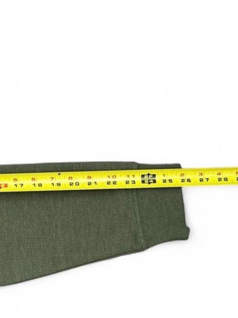 Orvis Olive Crewneck Long-Sleeve Shirt - Picture 4 of 6